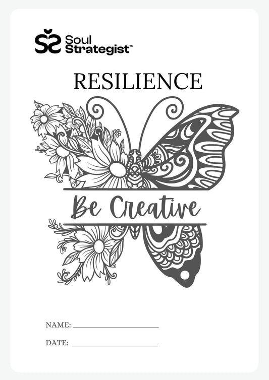 Resilience: Black & White Coloring Pages (Free Download)