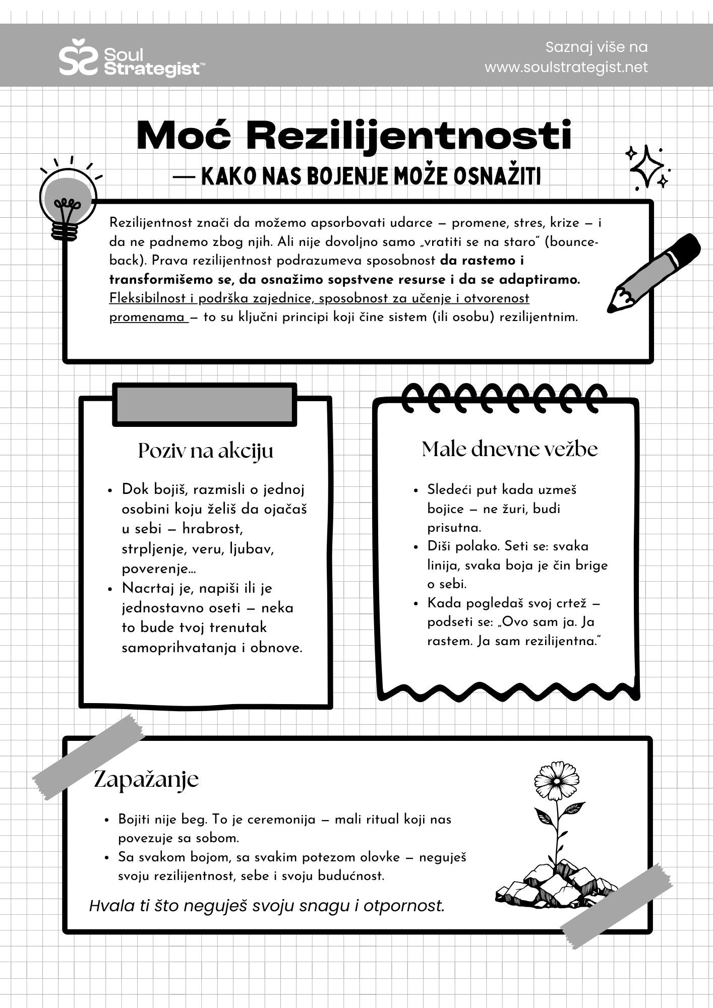 Resilience: Black & White Coloring Pages (Free Download)