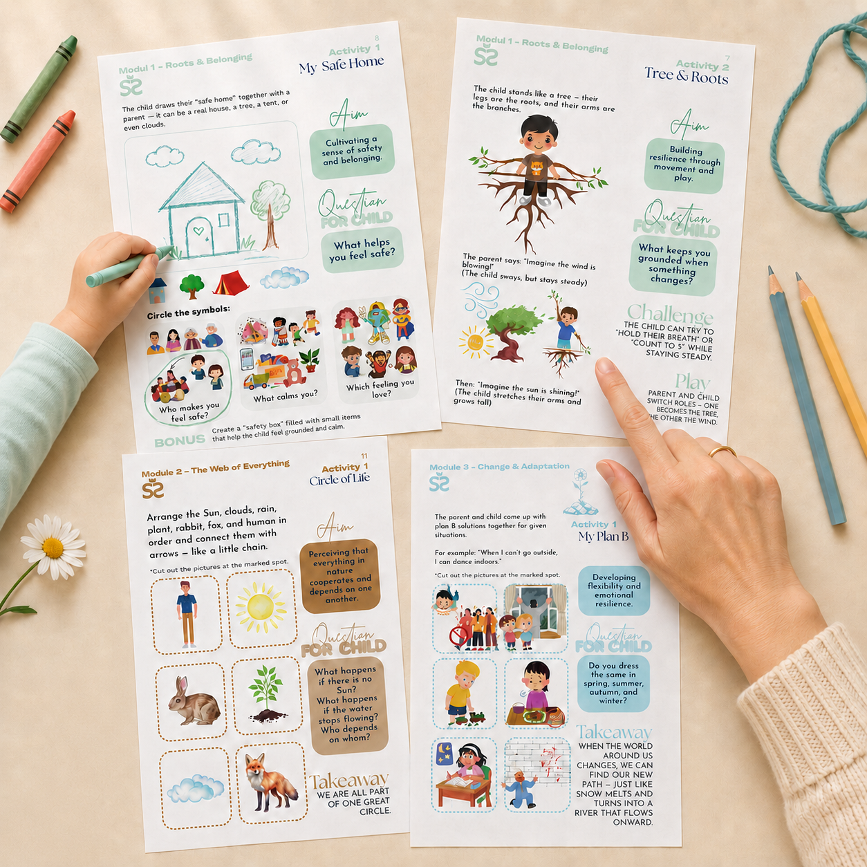 Plan B: A Children’s Guide to Resilience – Printable Workbook for Ages 4+